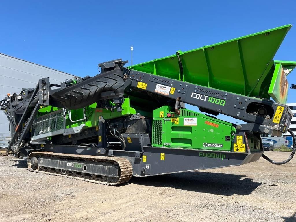 EvoQuip Colt 1000 Κινητές μηχανές κοσκινίσματος
