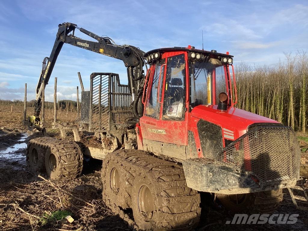 Komatsu 845 Μεταφορείς ξυλείας