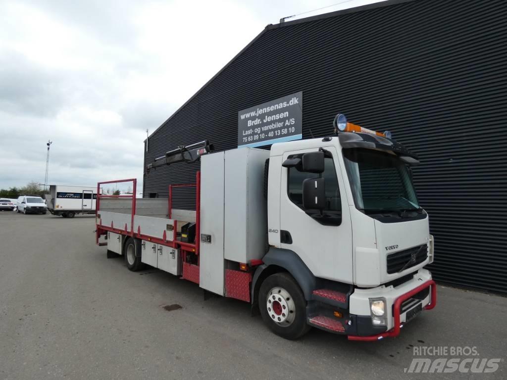 Volvo FL 240 Φορτηγά με Γερανό