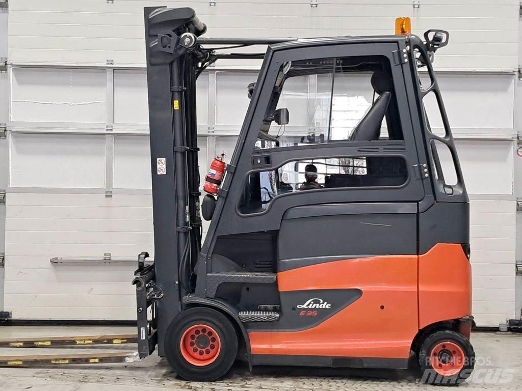 Linde E35HL-01 Ηλεκτρικά περονοφόρα ανυψωτικά κλαρκ