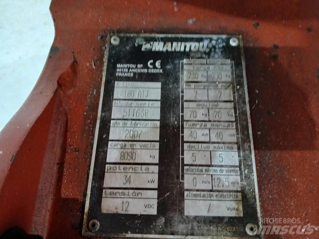Manitou 180ATJ Ανυψωτήρες με αρθρωτό βραχίονα