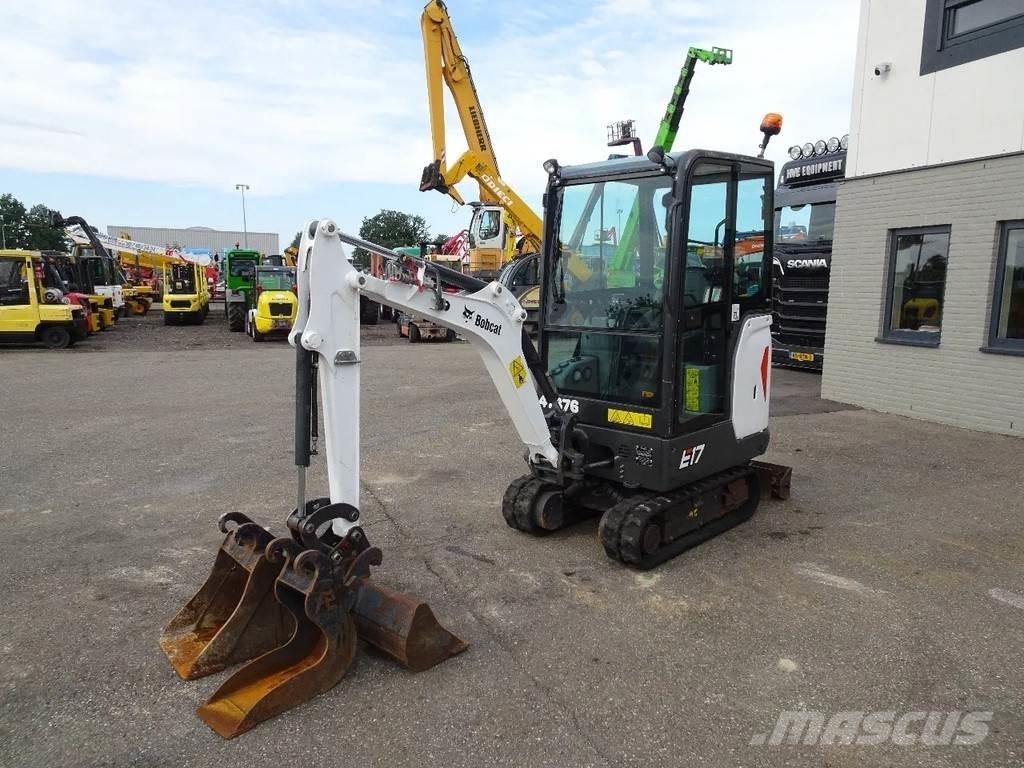 Bobcat E17 Εκσκαφάκι (διαβολάκι) < 7t