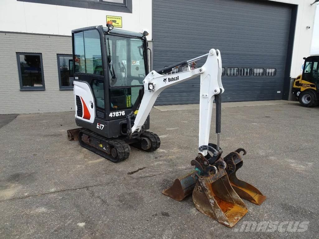 Bobcat E17 Εκσκαφάκι (διαβολάκι) < 7t