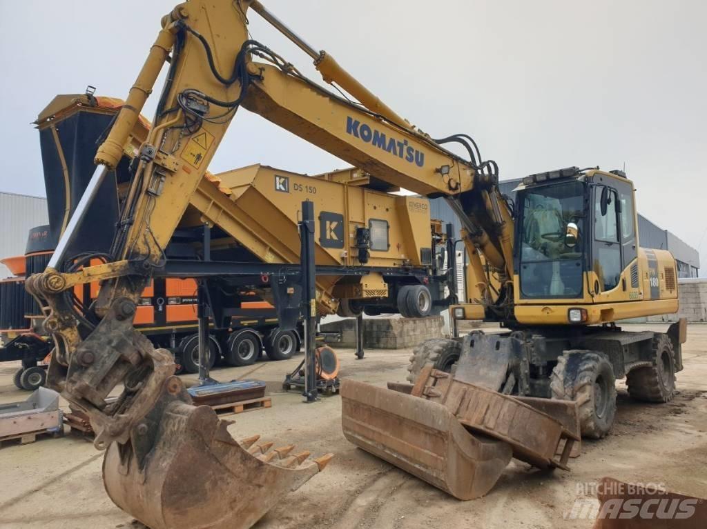 Komatsu PW180-7 Εκσκαφείς με τροχούς - λάστιχα