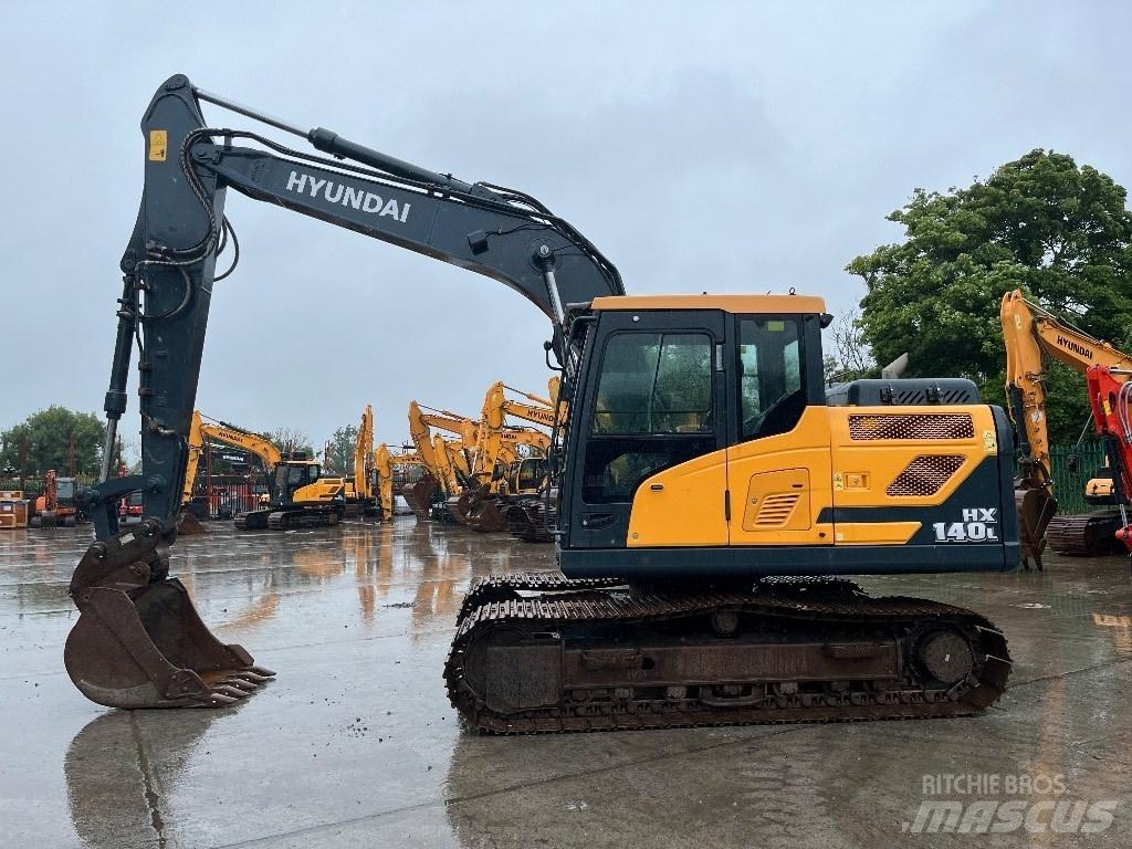 Hyundai HX140L Εκσκαφείς με ερπύστριες