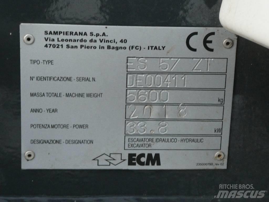ECM ES 57 ZT Εκσκαφάκι (διαβολάκι) < 7t
