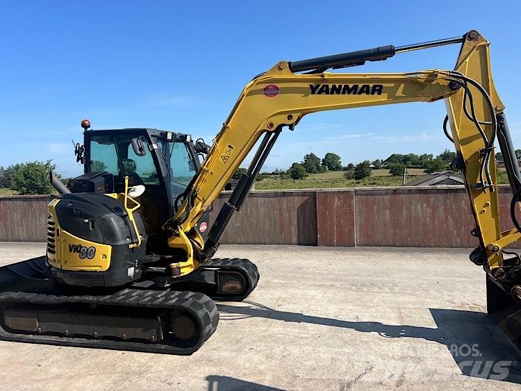 Yanmar Vio80-1a Μίνι εκσκαφείς 7t - 12t