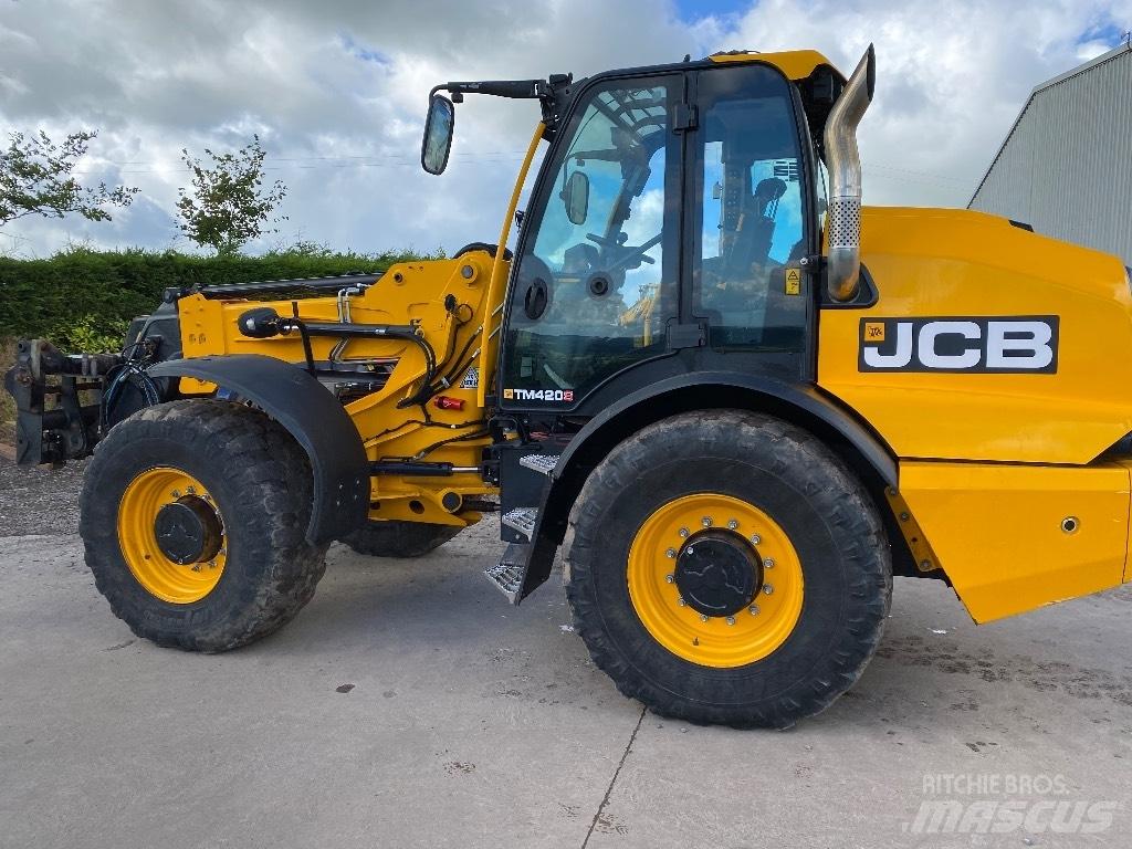 JCB Tm420s Συστήματα τηλεχειρισμού για τη γεωργία