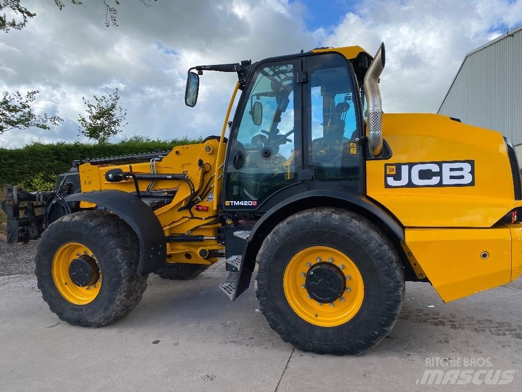 JCB Tm420s Συστήματα τηλεχειρισμού για τη γεωργία
