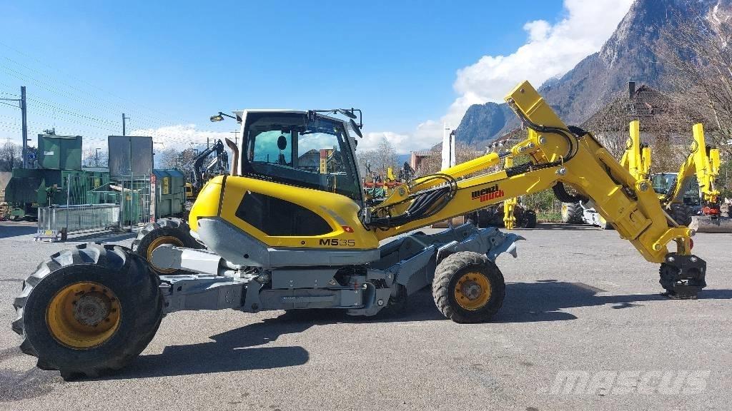 Menzi Muck M535 Εκσκαφείς με τροχούς - λάστιχα