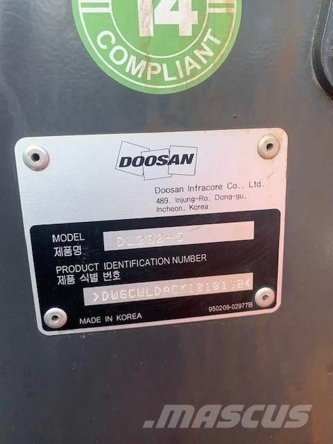 Doosan DL280-5 Φορτωτές με λάστιχα (Τροχοφόροι)