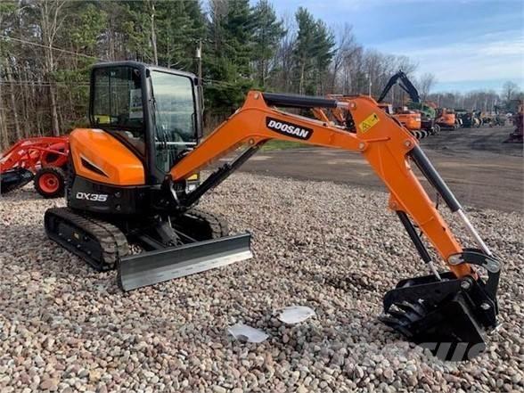Doosan DX35-5 Εκσκαφάκι (διαβολάκι) < 7t