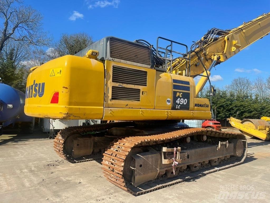 Komatsu PC490LC -10 Εκσκαφείς με ερπύστριες
