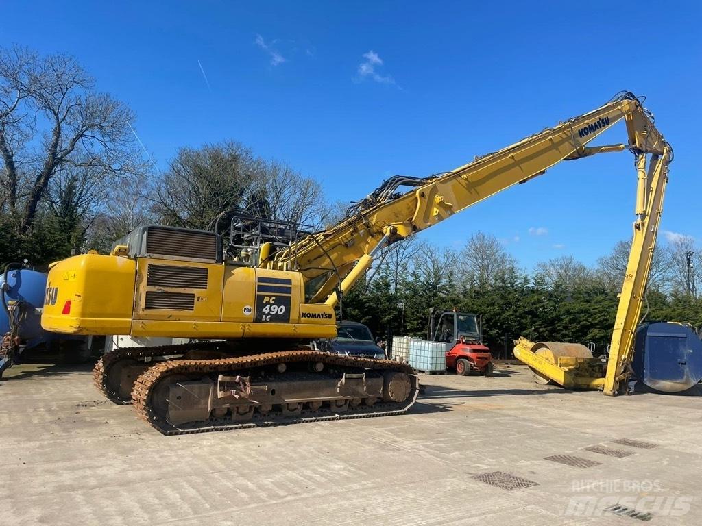 Komatsu PC490LC -10 Εκσκαφείς με ερπύστριες