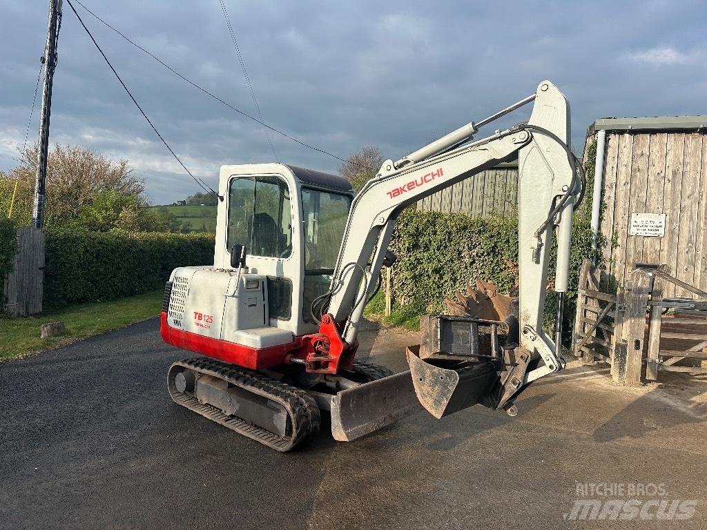 Takeuchi TB 125 Εκσκαφάκι (διαβολάκι) < 7t