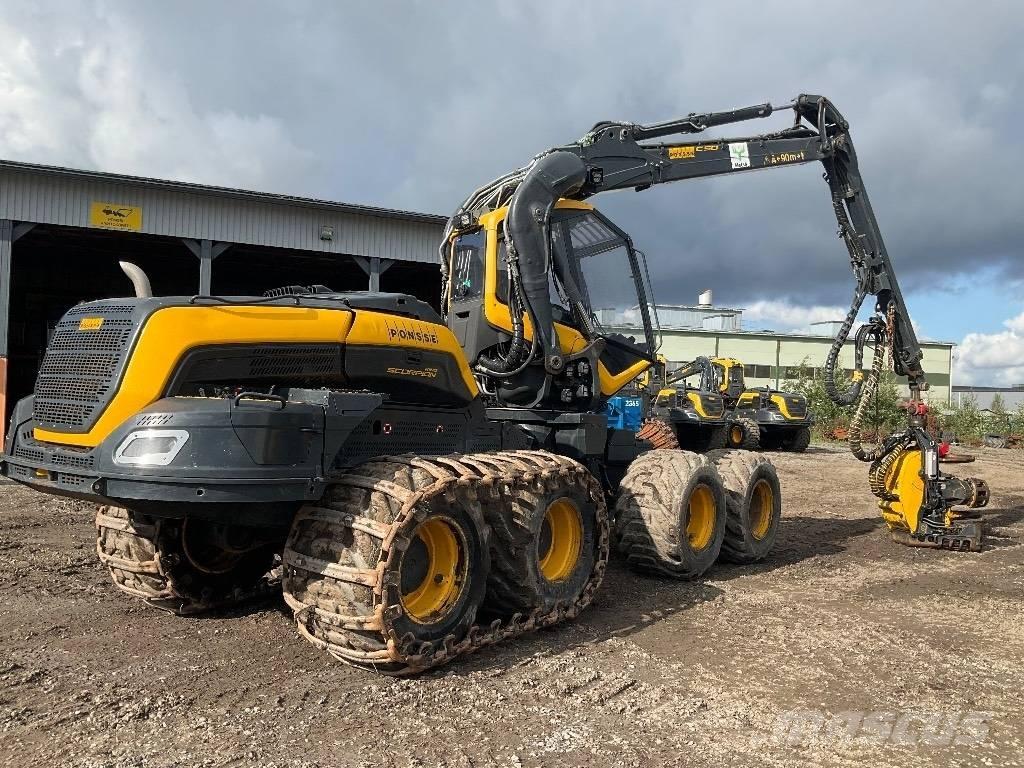 Ponsse Scorpion King Θεριζοαλωνιστικές μηχανές