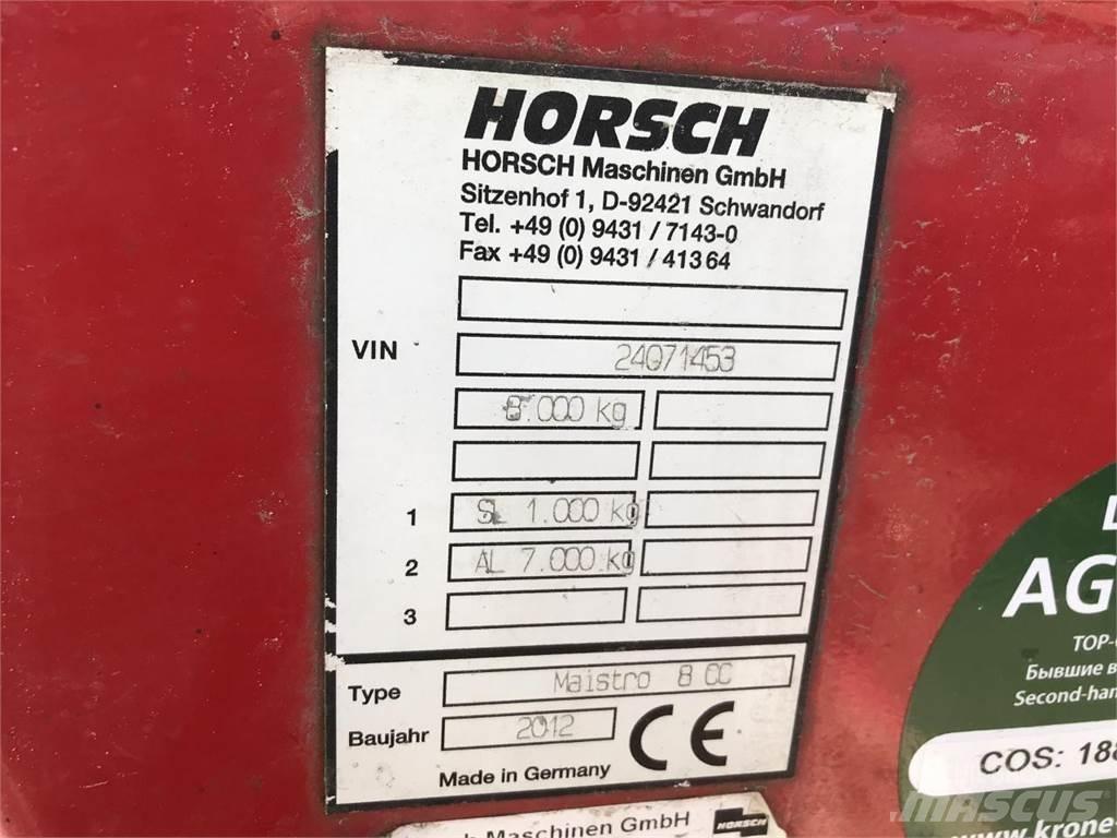 Horsch Maistro 8CC Μηχανές σποράς ακριβείας
