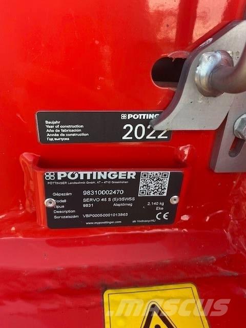 Pöttinger Servo 45 S Αναστρεφόμενα άροτρα