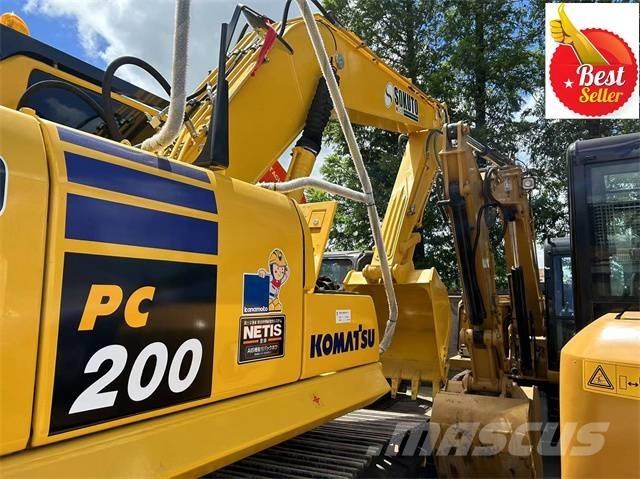 Komatsu PC 200-8 Εκσκαφείς με ερπύστριες