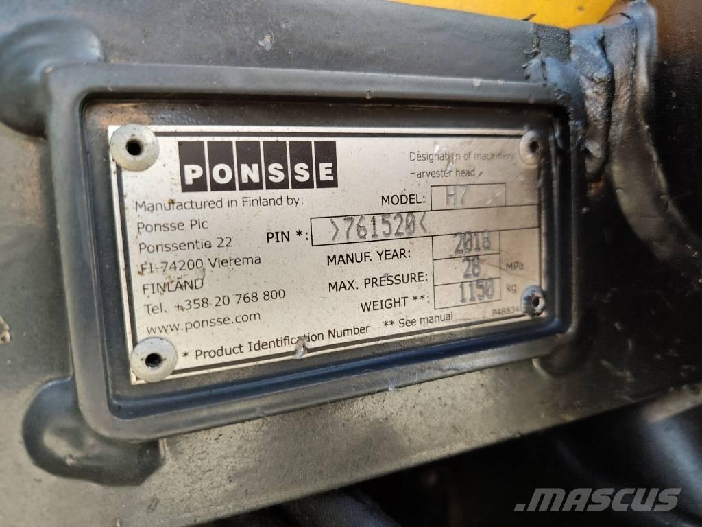 Ponsse Ergo AF Θεριζοαλωνιστικές μηχανές