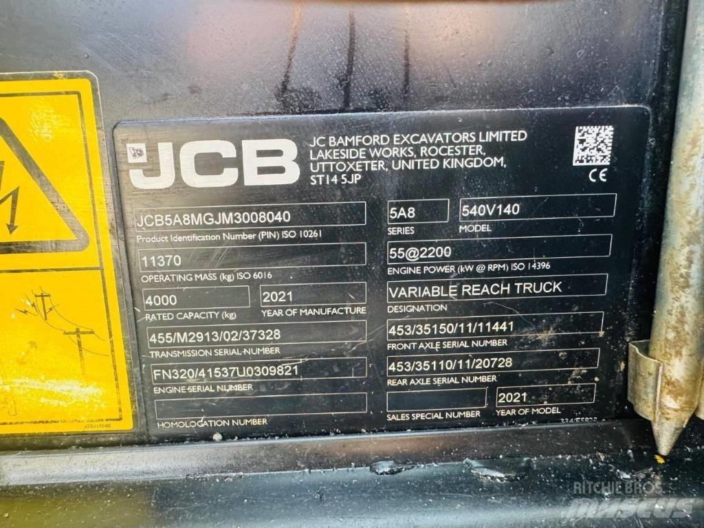 JCB 540-140 Τηλεσκοπικοί ανυψωτές