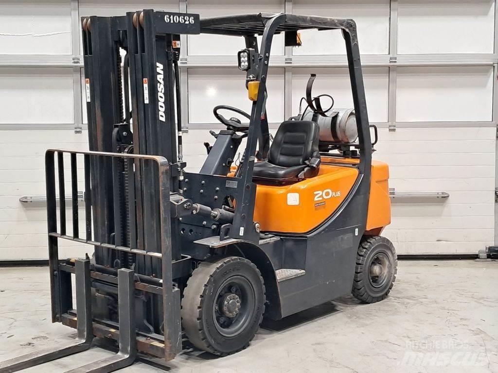 Doosan G20GP Περονοφόρα ανυψωτικά κλαρκ με φυσικό αέριο LPG
