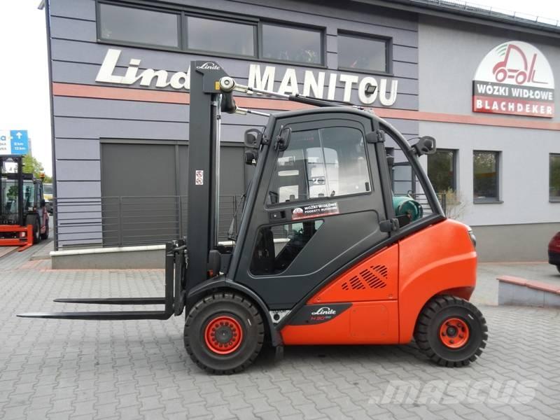 Linde H 30 T-03 Περονοφόρα ανυψωτικά κλαρκ με φυσικό αέριο LPG