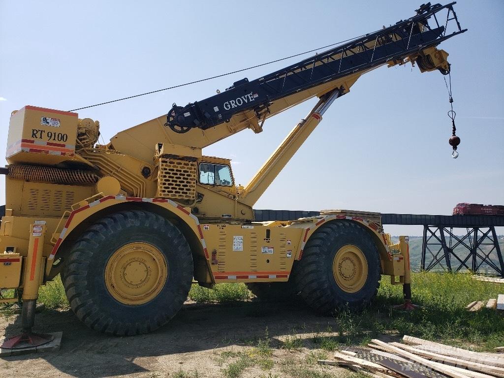 Grove RT 9100 Γερανοί ανώμαλου εδάφους