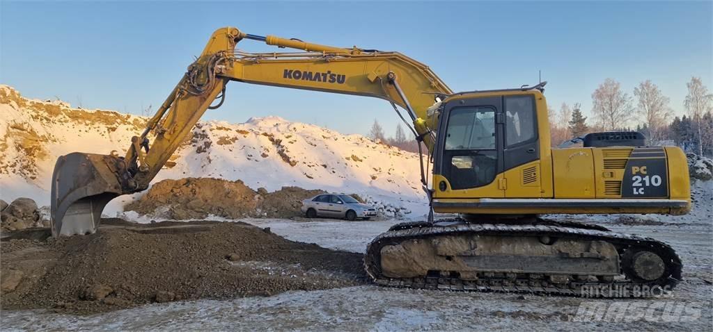 Komatsu PC210LC-8 Εκσκαφείς με ερπύστριες