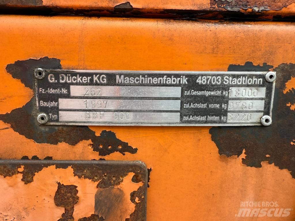 Dücker SBF 900 Κατασκευές - Άλλα