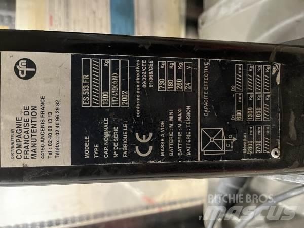 Manitou ES 513 Ηλεκτρικά παλετοφόρα με ιστό