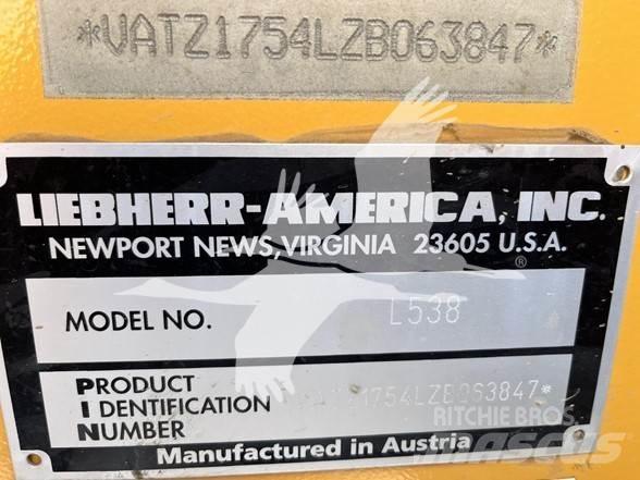 Liebherr L538 Φορτωτές με λάστιχα (Τροχοφόροι)