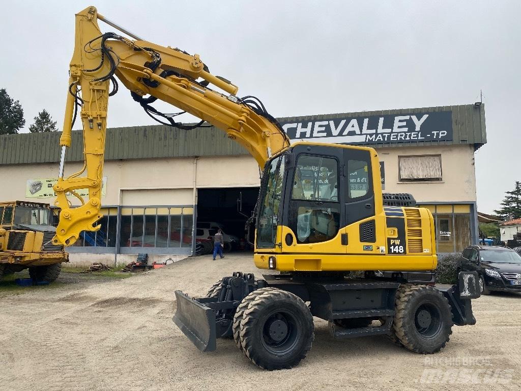 Komatsu PW 148-8 Εκσκαφείς με τροχούς - λάστιχα