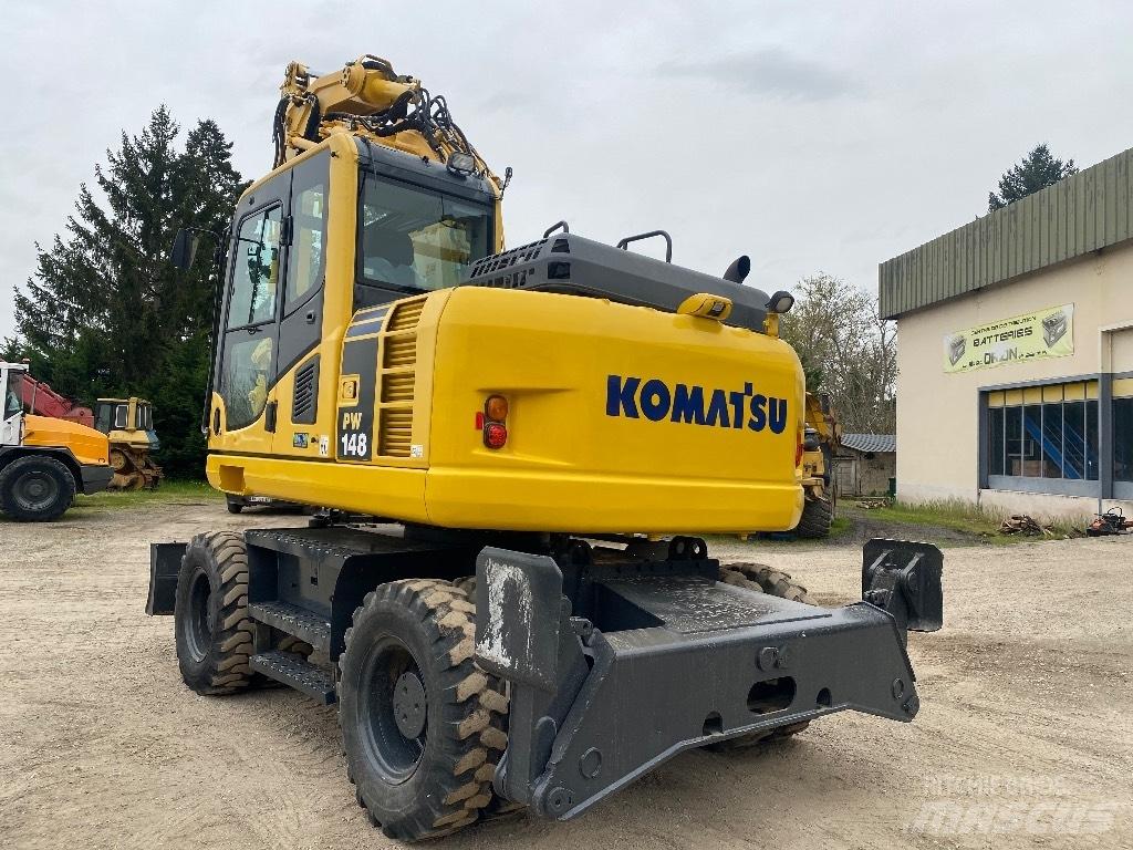 Komatsu PW 148-8 Εκσκαφείς με τροχούς - λάστιχα