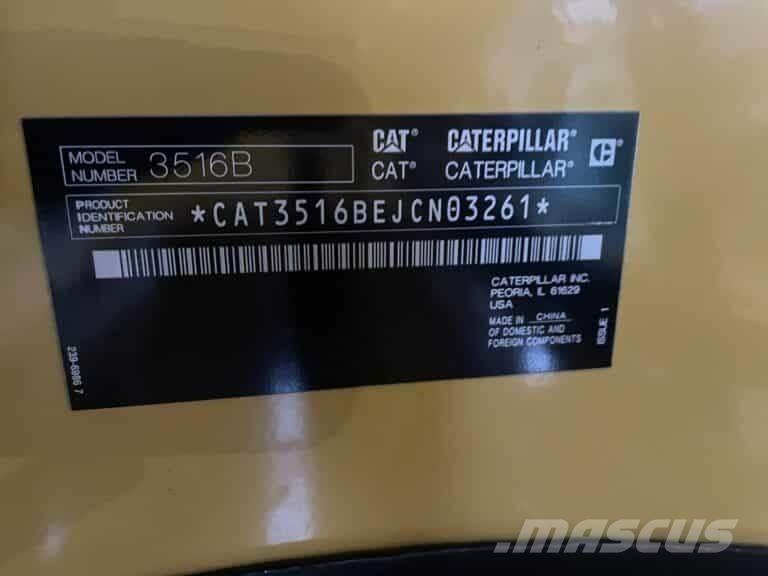 CAT 3516B-HD Γεννήτριες ντίζελ