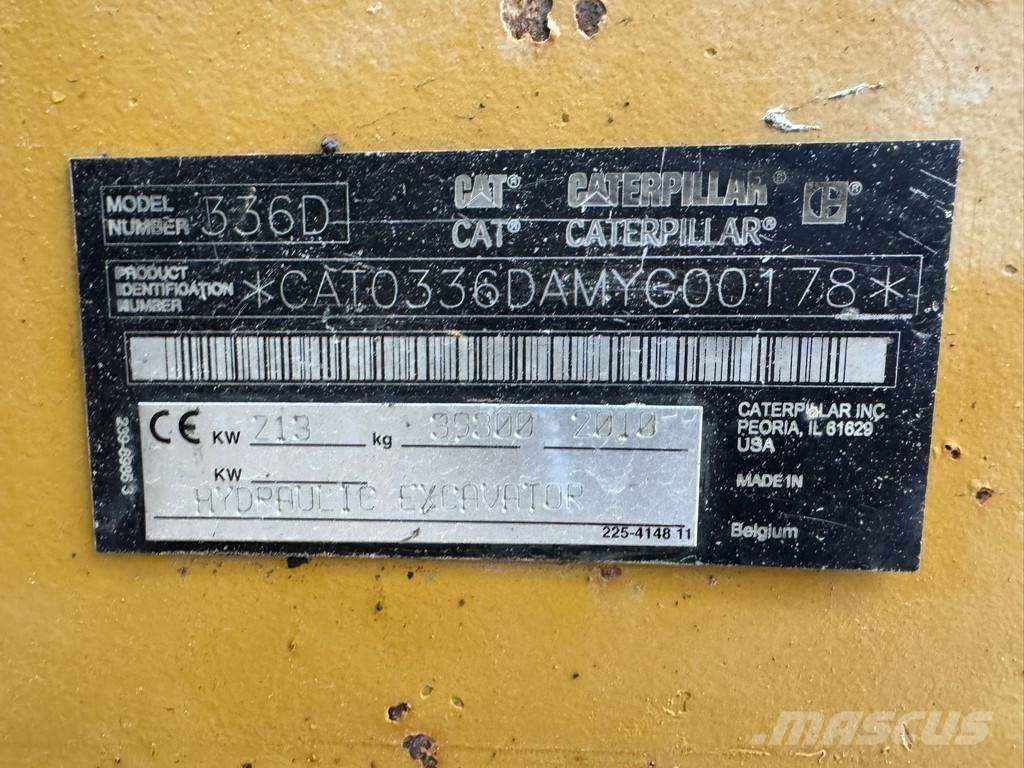 CAT 336DLN Εκσκαφείς με ερπύστριες