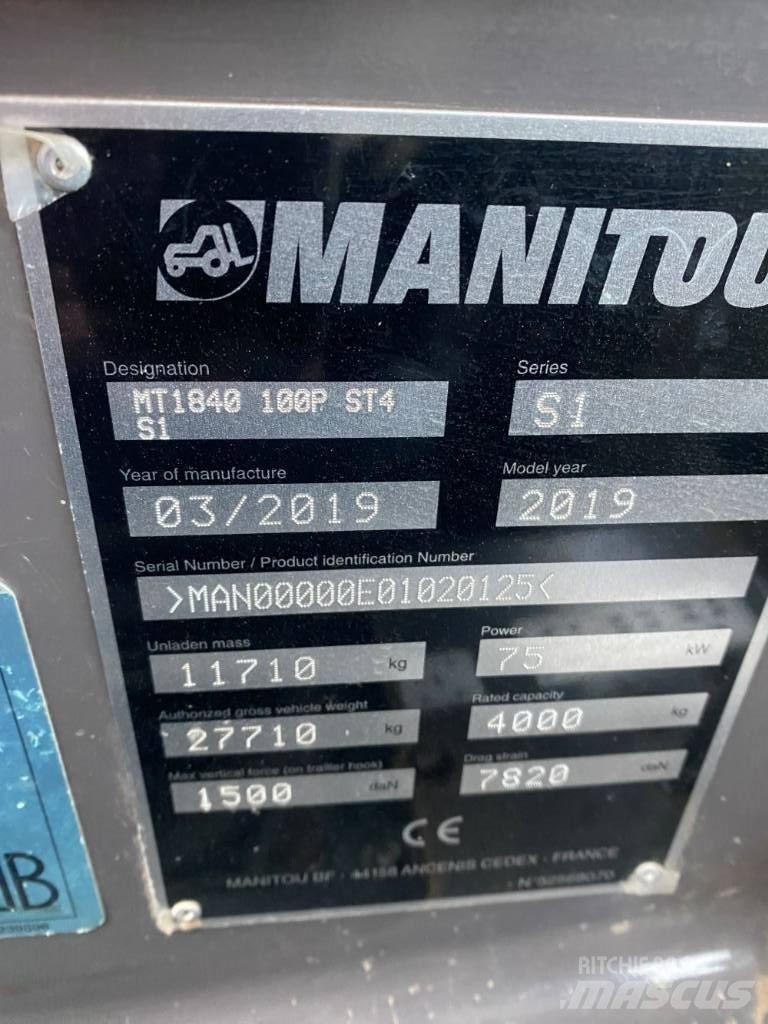 Manitou MT 1840 Τηλεσκοπικοί ανυψωτές