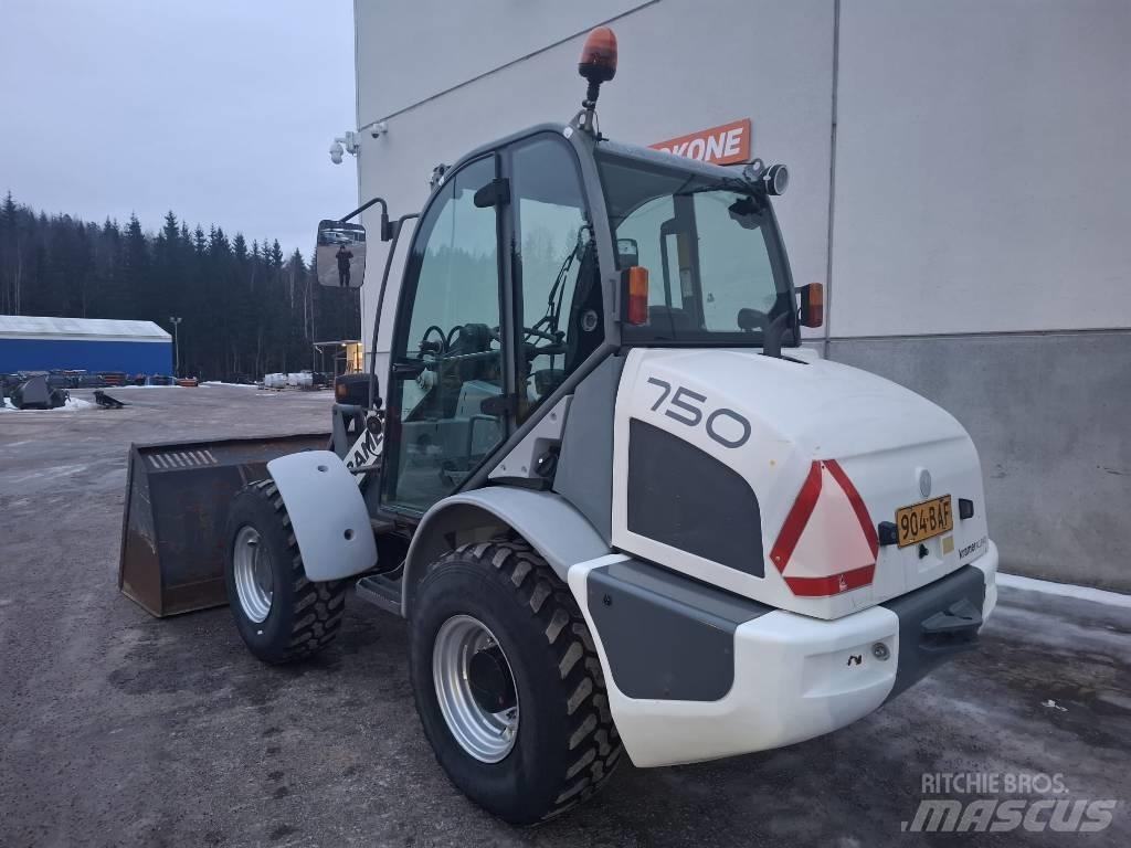 Kramer 750 Φορτωτές με λάστιχα (Τροχοφόροι)