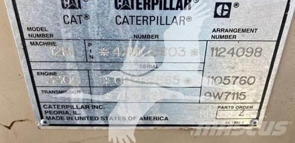 CAT 12H Γκρέιντερς