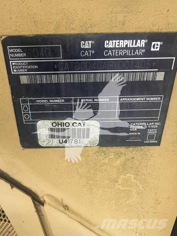 CAT D4G XL Μπουλντόζες με ερπύστριες