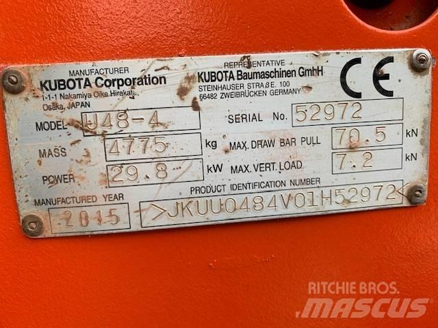 Kubota U 48-4 Εκσκαφάκι (διαβολάκι) < 7t