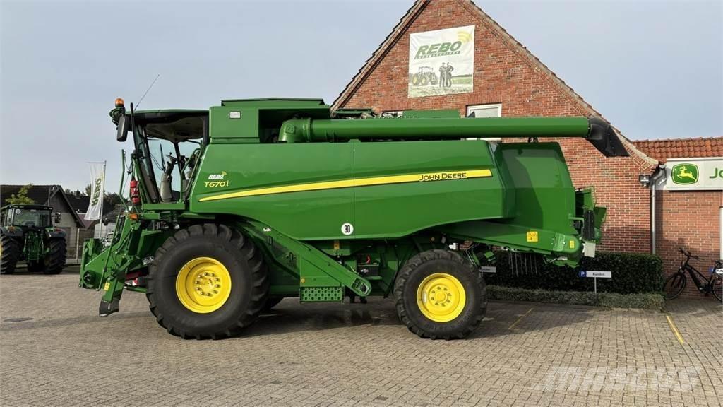 John Deere T660 Θεριζοαλωνιστικές μηχανές