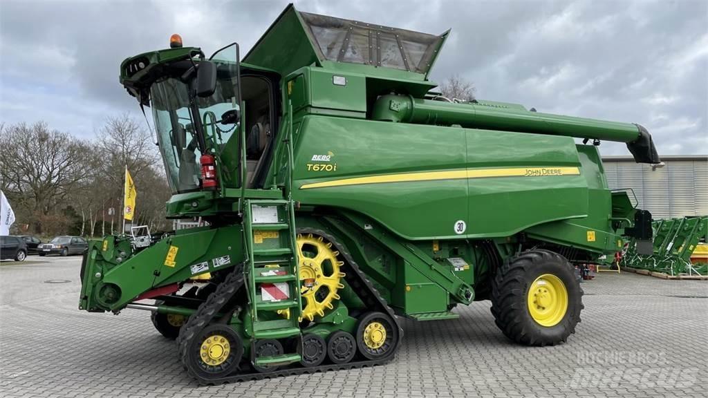 John Deere T660 Θεριζοαλωνιστικές μηχανές