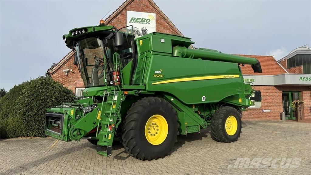 John Deere T660 Θεριζοαλωνιστικές μηχανές