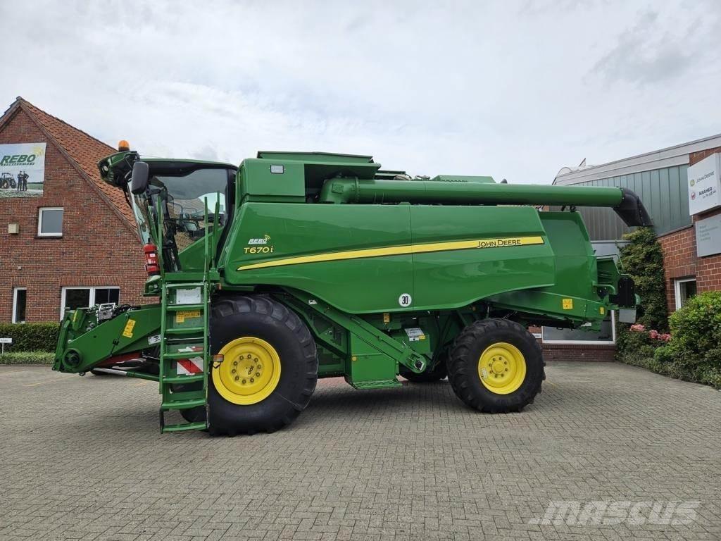 John Deere T660 Θεριζοαλωνιστικές μηχανές