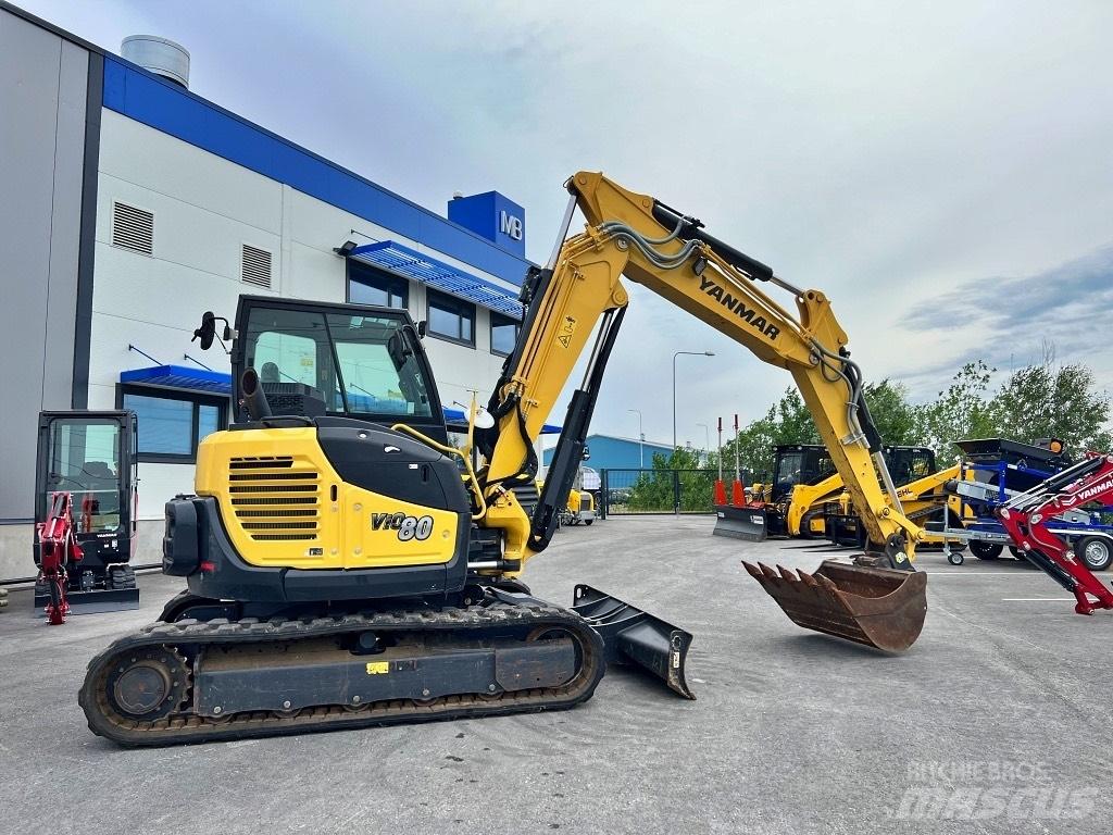 Yanmar Vio 80-2PB Μίνι εκσκαφείς 7t - 12t