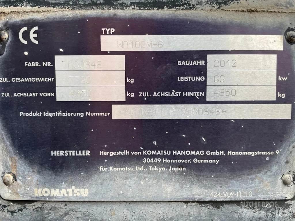 Komatsu WA100 Φορτωτές με λάστιχα (Τροχοφόροι)