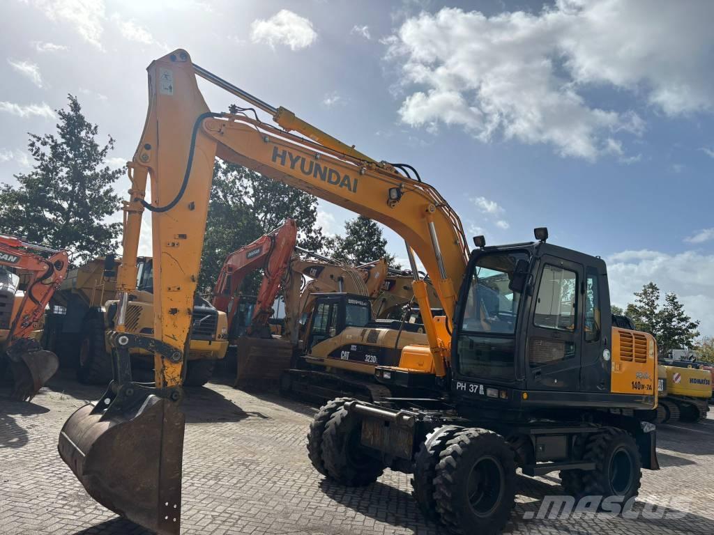 Hyundai 140W-7A Εκσκαφείς με τροχούς - λάστιχα