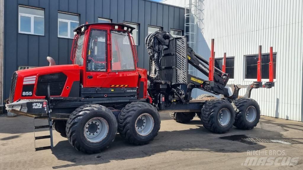 Komatsu 855 Μεταφορείς ξυλείας