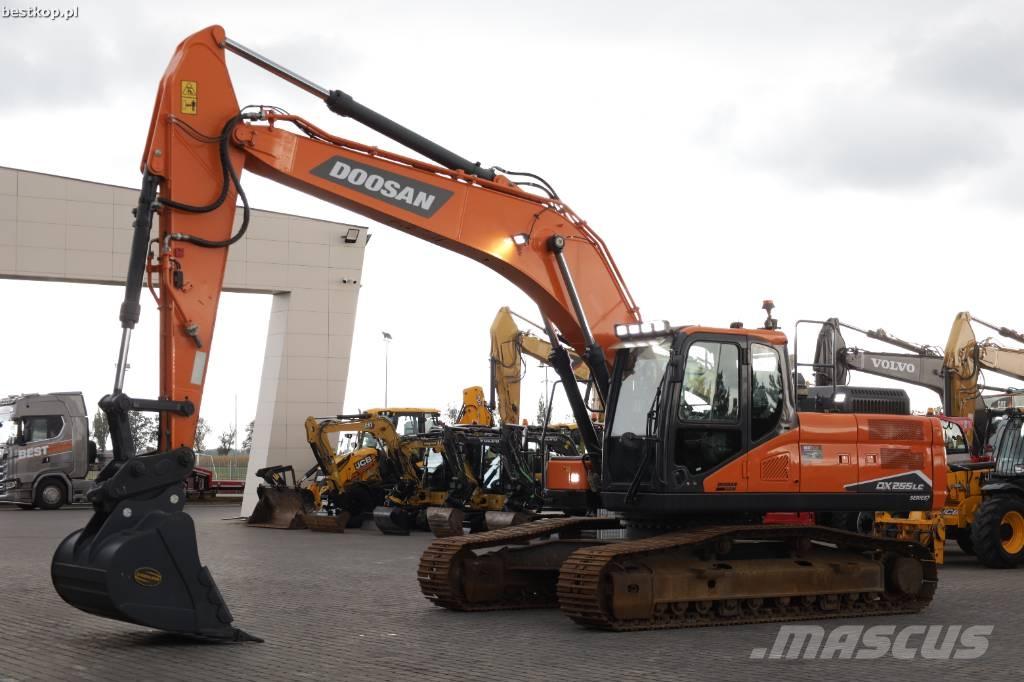 Doosan DX 255 LC-7 Εκσκαφείς με ερπύστριες
